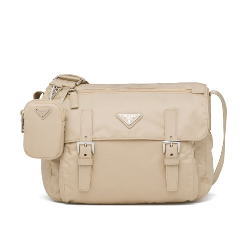 Prada Hand Bag Nylon 2way Shoulder Bag Beige Auth cl637 ref.990480 - Joli  Closet