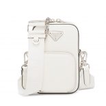 Prada Women Saffiano Leather Mini Bag