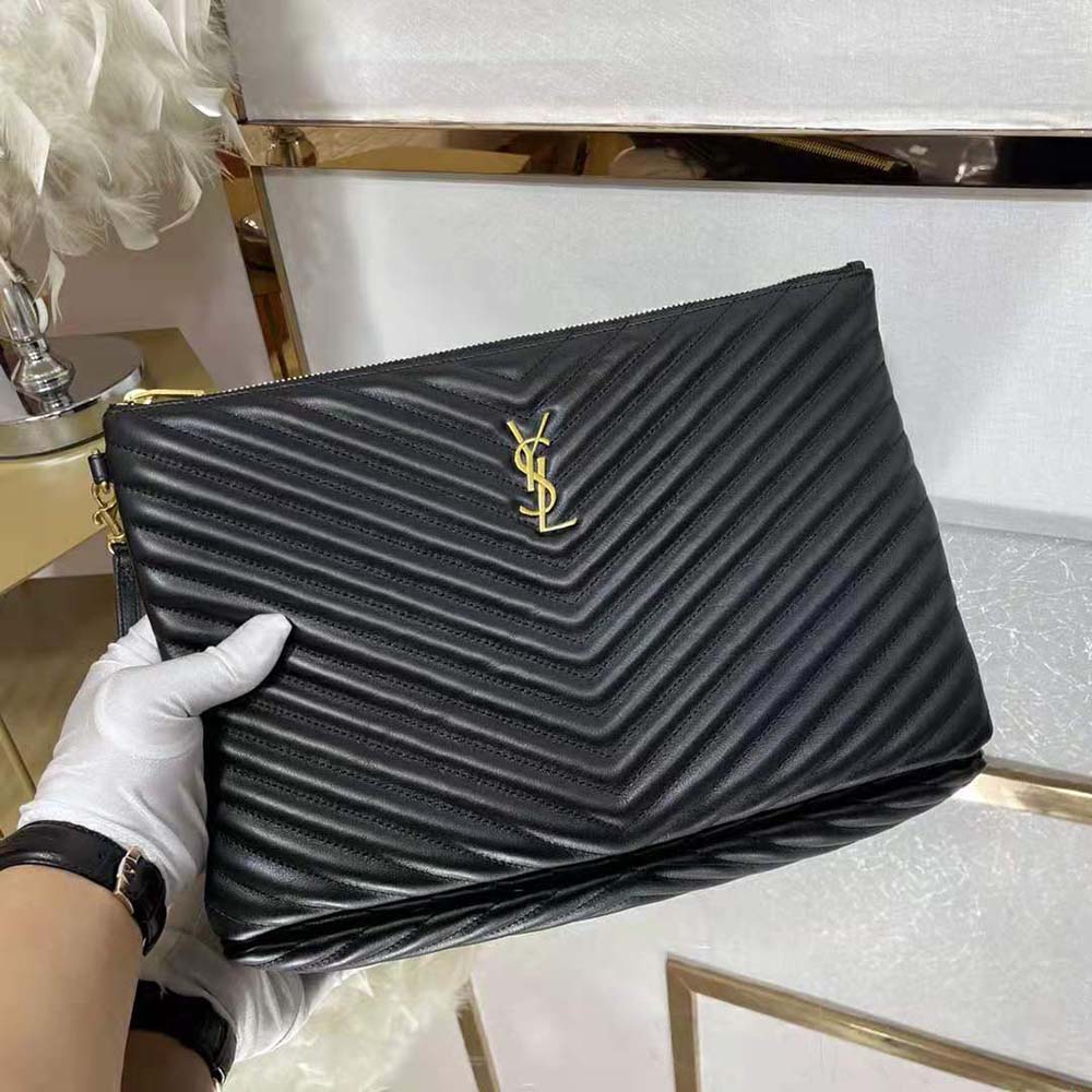 Ysl on sale document bag