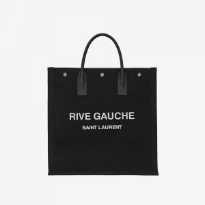 Saint Laurent YSL Women Rive Gauche NS Shopping Bag in Cotton