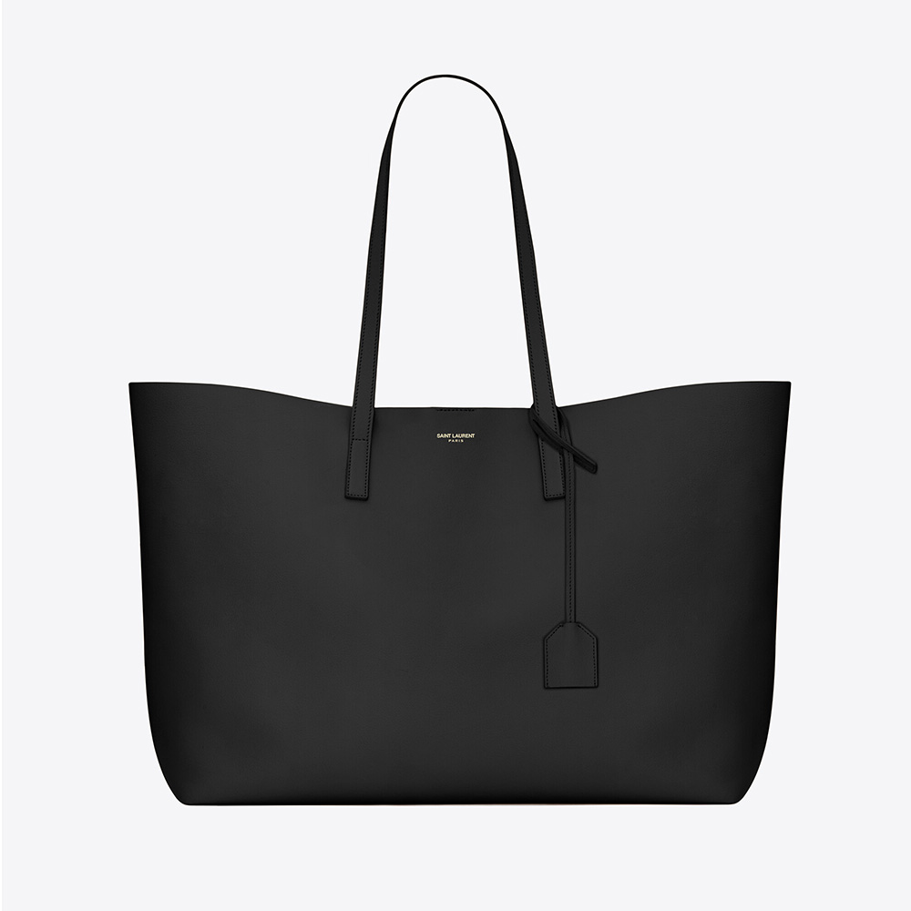 Saint Laurent YSL Women Shopping Bag Saint Laurent EW in Supple Leather