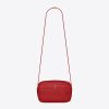 Saint Laurent YSL Women Victoire Camera Bag in Quilted Lambskin-red