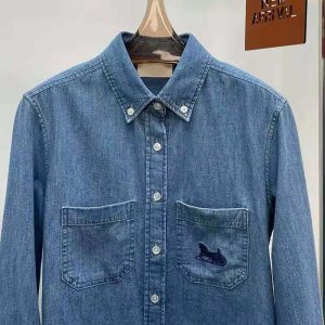 celine denim shirt