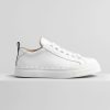 Chloe Women Lauren Sneaker in Smooth Calfskin-White