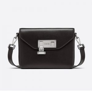 Dior Men Messenger Pouch Black Smooth Calfskin 3 Dior Men Messenger Pouch Black Smooth Calfskin (1)
