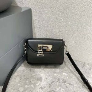 Dior Men Messenger Pouch Black Smooth Calfskin 5 Dior Men Messenger Pouch Black Smooth Calfskin (2)