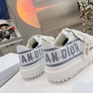 Dior-ID Sneaker White and French Blue Technical Fabric