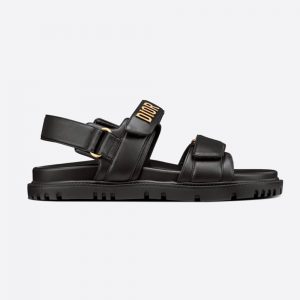 Dior Women Dioract Sandal Black Lambskin