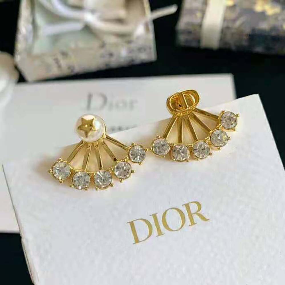 Petit cd earrings Dior Gold in Metal - 32524110