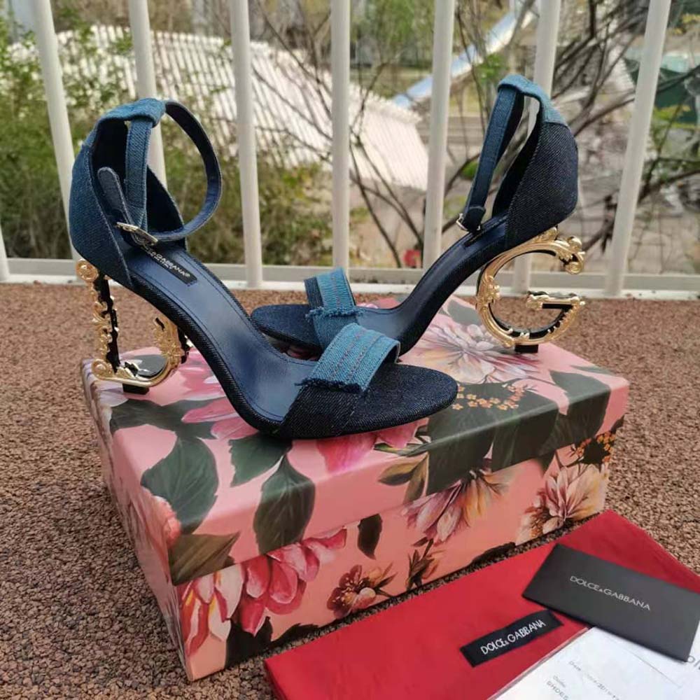 Dolce and gabbana heels cheap dg