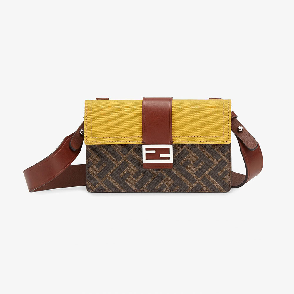 Fendi Baguette Pouch in Natural for Men