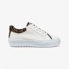 Fendi Women Force White Canvas and TPU Low-Tops