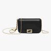 Fendi Women Nano Baguette Black Patent Leather Charm 8 Fendi Women Nano Baguette Black Patent Leather Charm