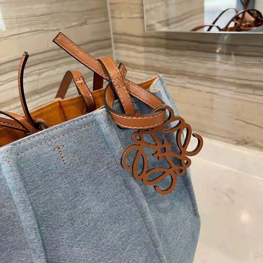 loewe denim bag