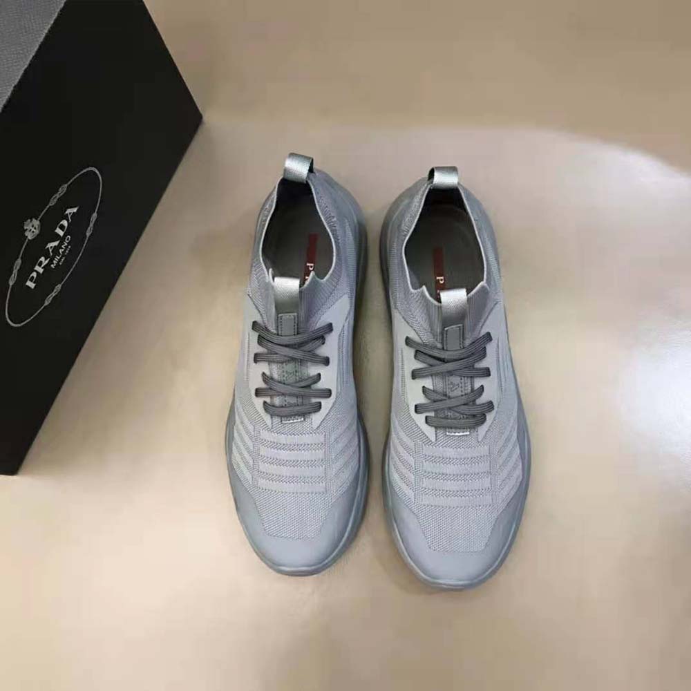 PRADA TECHNO STRETCH FABRIC SNEAKERS Price: 165$ The sporty design