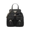 Prada Women Nylon Mini Backpack-Black