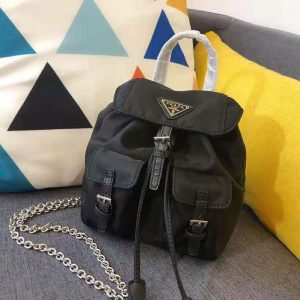 Prada vela outlet backpack mini