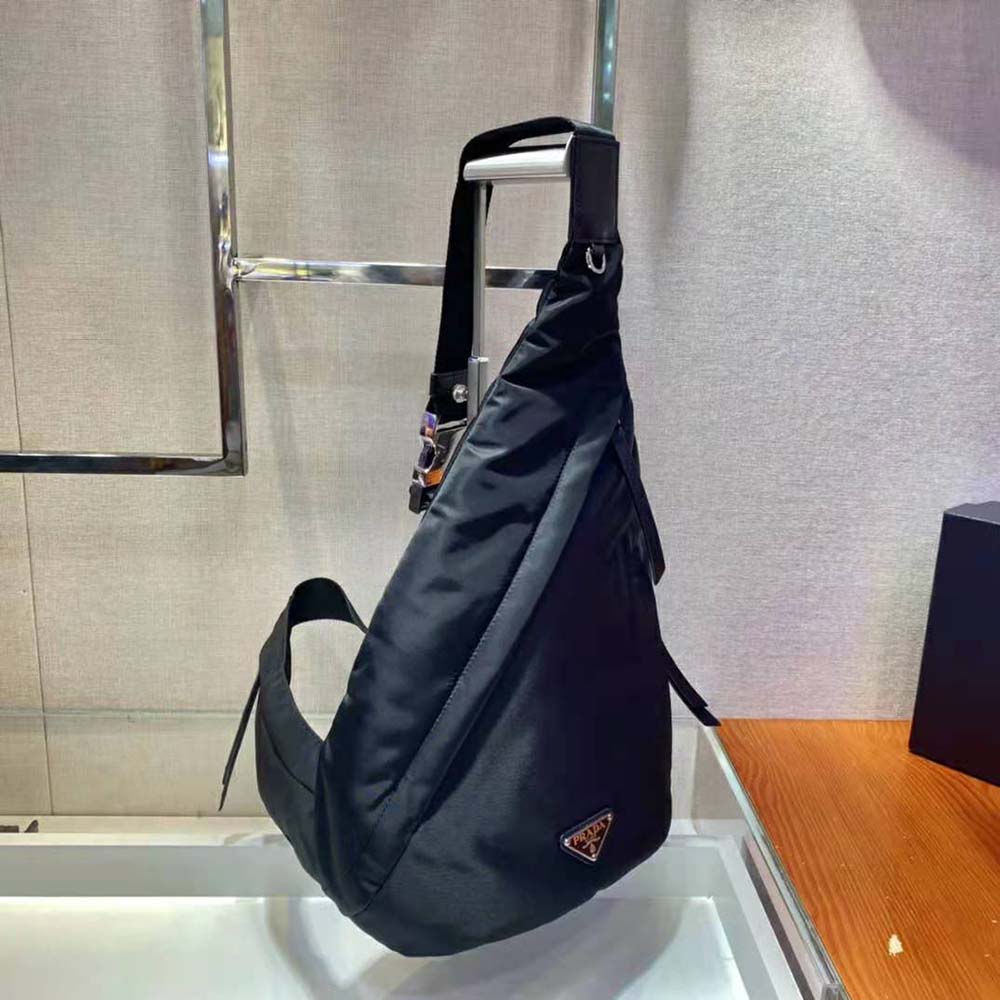 Prada Women Re-Nylon and Leather Backpack-Black 3 Prada Women Re-Nylon and Leather Backpack-Black - Image 3