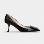 Roger Vivier Women Viv’ In The City Pumps in Patent Leather-Black