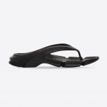 Balenciaga Women Mold Thong Sandal in Black