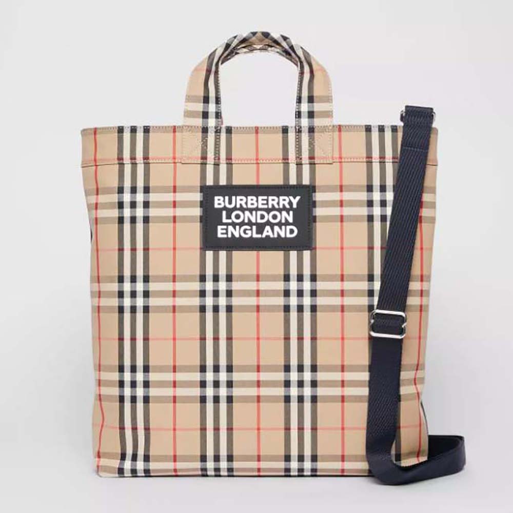 BURBERRY Vintage Check Canvas tote Men's Bag |BNWT  |Genuine|Authentc|Original|UK