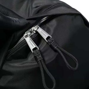 Burberry Men Logo Print ECONYL Backpack-Black