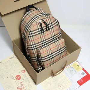 Burberry backpack shops replica