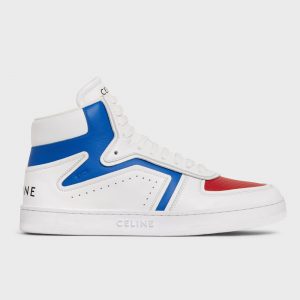 high top white trainer