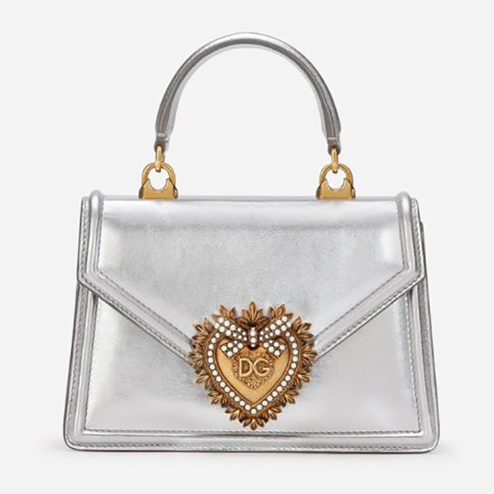 Dolce Gabbana D&G Women Small Devotion Bag in Mordore Nappa Leather 1 Dolce Gabbana D&G Women Small Devotion Bag in Mordore Nappa Leather