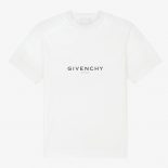 Givenchy Men Reverse Oversized T-Shirt-White