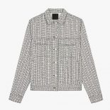 Givenchy Women Jacket in 4G Denim