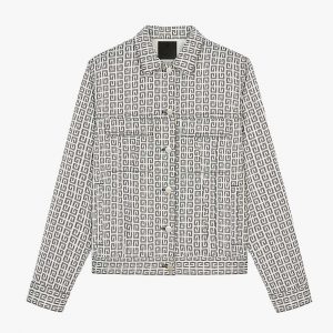Givenchy Women Jacket in 4G Denim