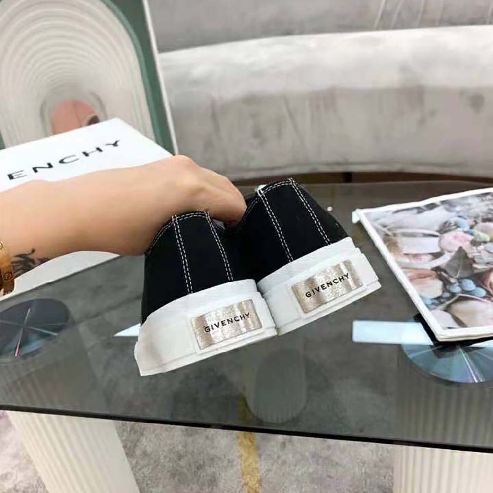 givenchy canvas sneakers
