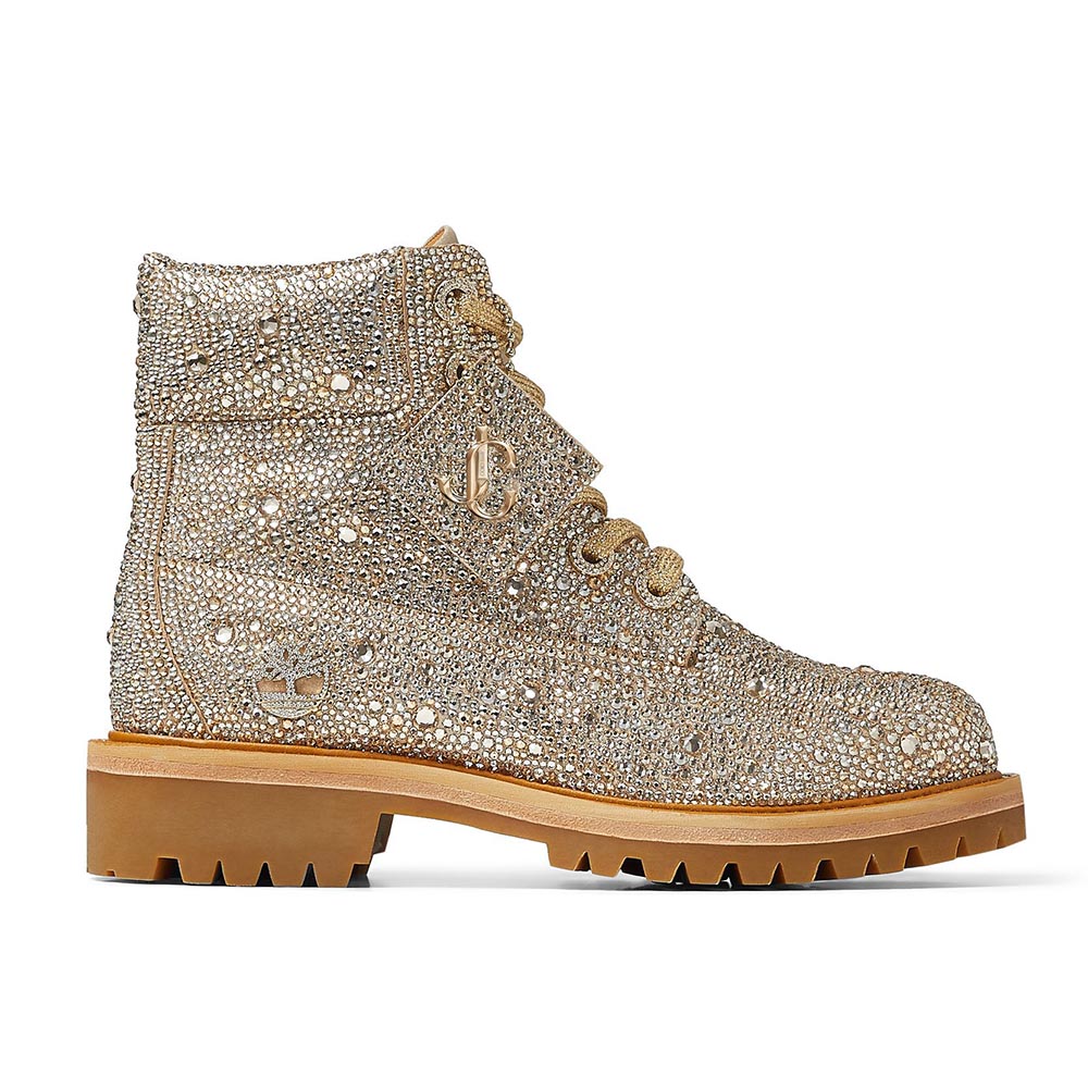 jimmy choo and timberland glitter boots