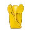 Loewe Women Elephant Pocket in Classic Calfskin-Yellow