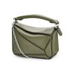 Loewe Women Nano Puzzle Bag in Classic Calfskin
