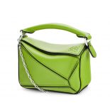 Loewe Women Nano Puzzle Bag in Classic Calfskin