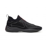 Prada Men Bike Knit Sneakers-Black