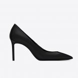 Saint Laurent YSL Women Anja Escarpin Pump in Smooth Leather