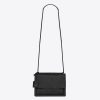 Saint Laurent YSL Women Sunset Medium in Crocodile Embossed Shiny Leather