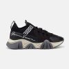 Versace Women Squalo Knit Sneakers-Black