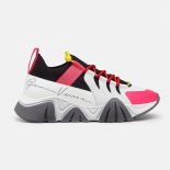 Versace Women Squalo Knit Sneakers-Pink