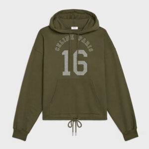 Celine Women Loose 16 Sweatshirt in Cotton and Cashmere