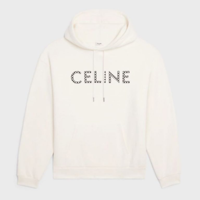 Celine Women Oversized Celine Sweater in Wool-Green