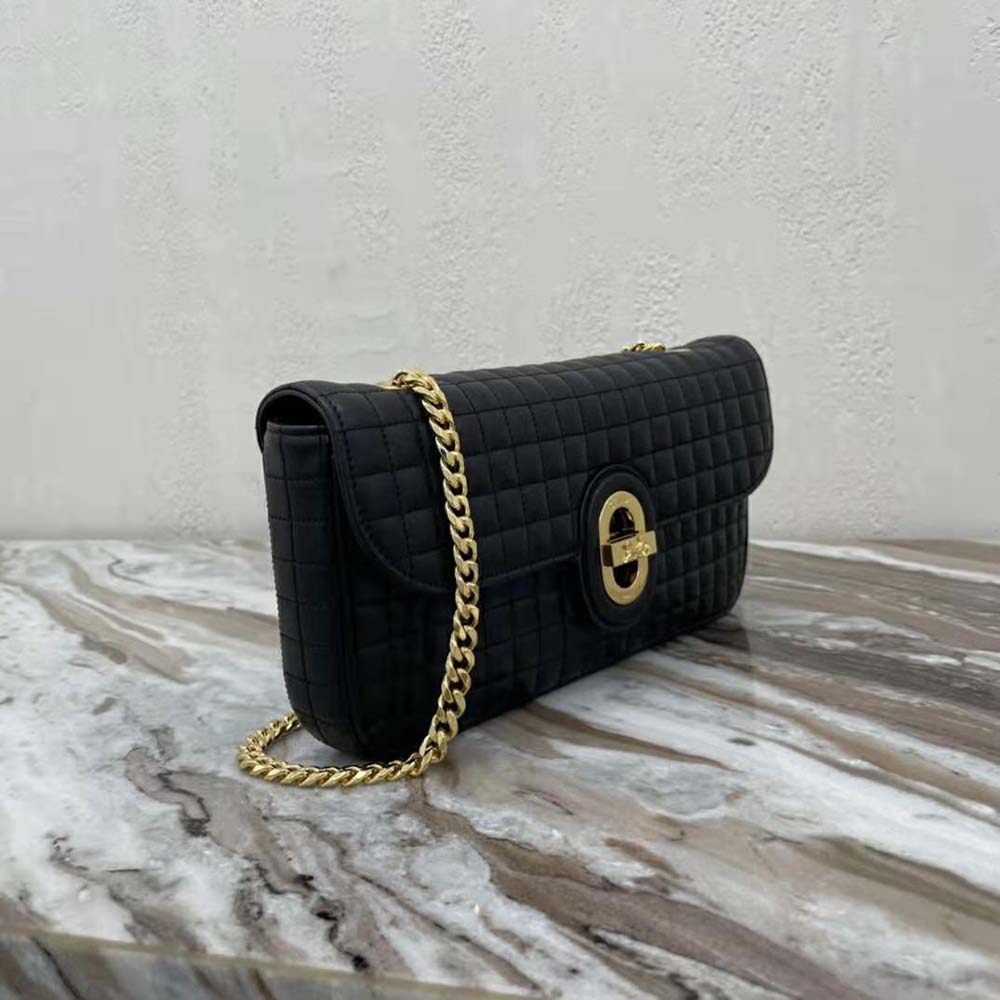 Celine Sulky Clutch With Chain