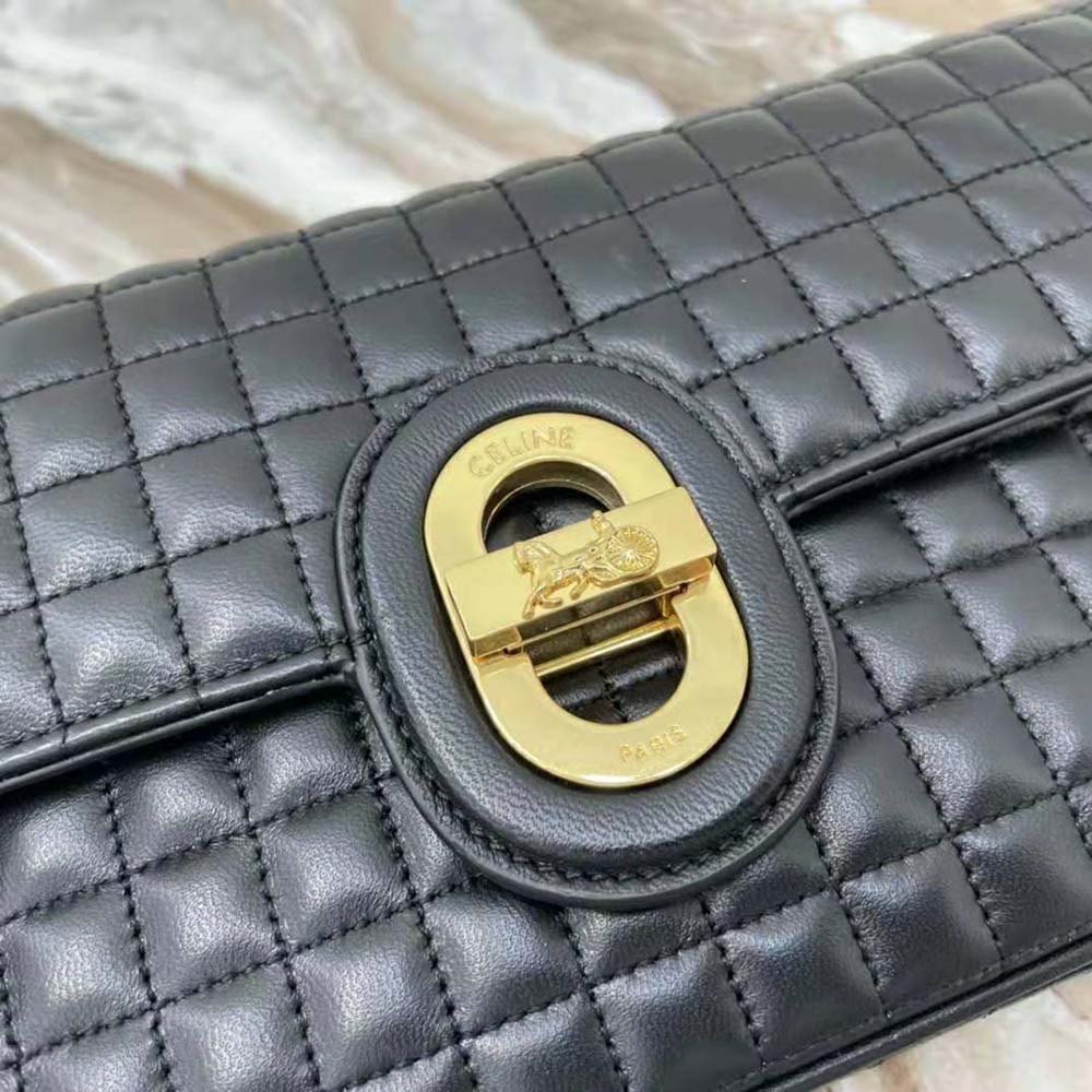 Celine Sulky Clutch With Chain