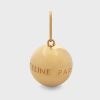 Celine Women Separables Boule Celine Paris Pendant in Brass with Gold Finish