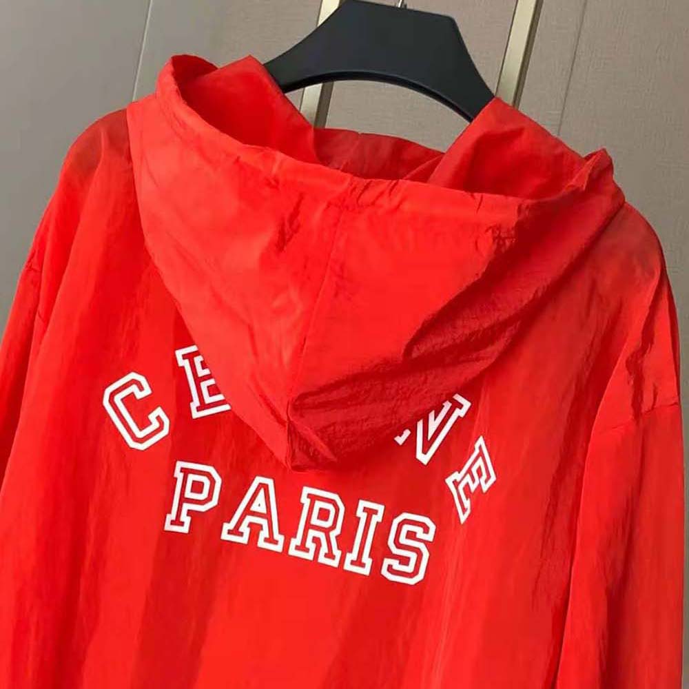 Celine Women Windbreaker in Lightweight Nylon 7 Celine Women Windbreaker in Lightweight Nylon - Image 7