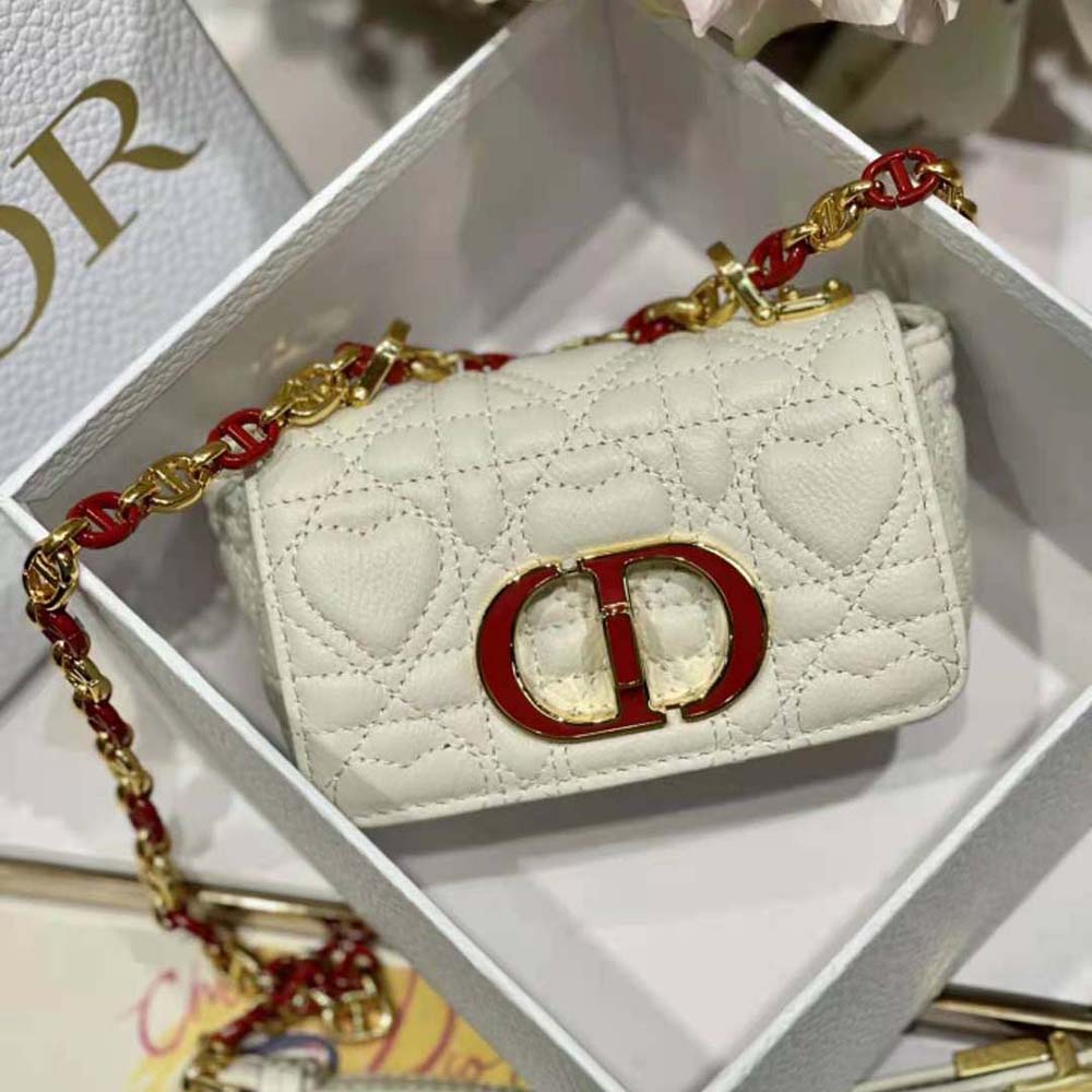 DiorAmour Caro Heart Pouch With Chain