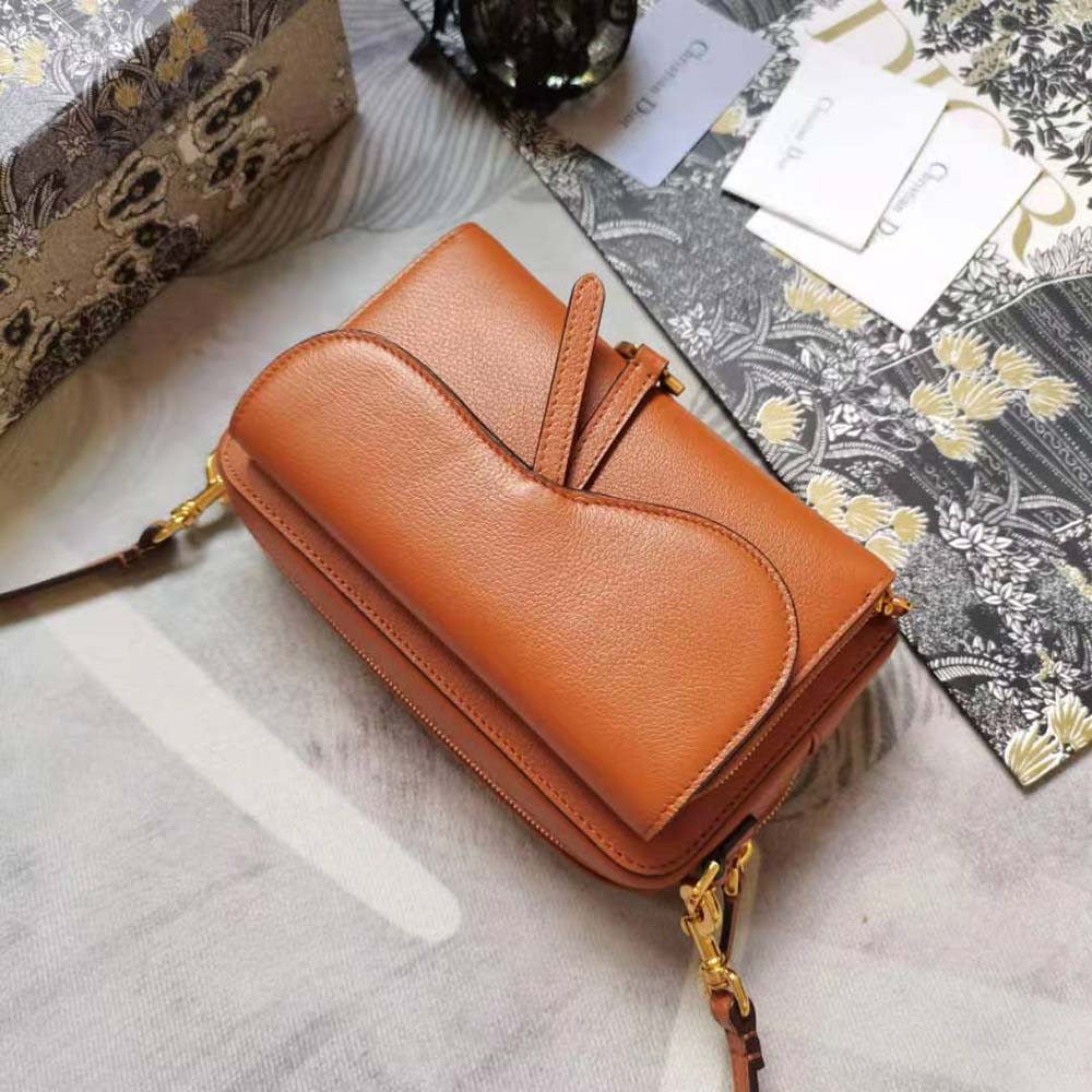 Saddle Multifunction Pouch Brown  Womens Dior Travel ⋆ Rincondelamujer